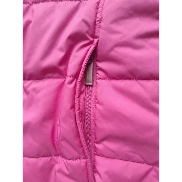 Spyder Women's Midweight Pink Jacket with Black Fur Trim Size 10 - Picture 4 of 11